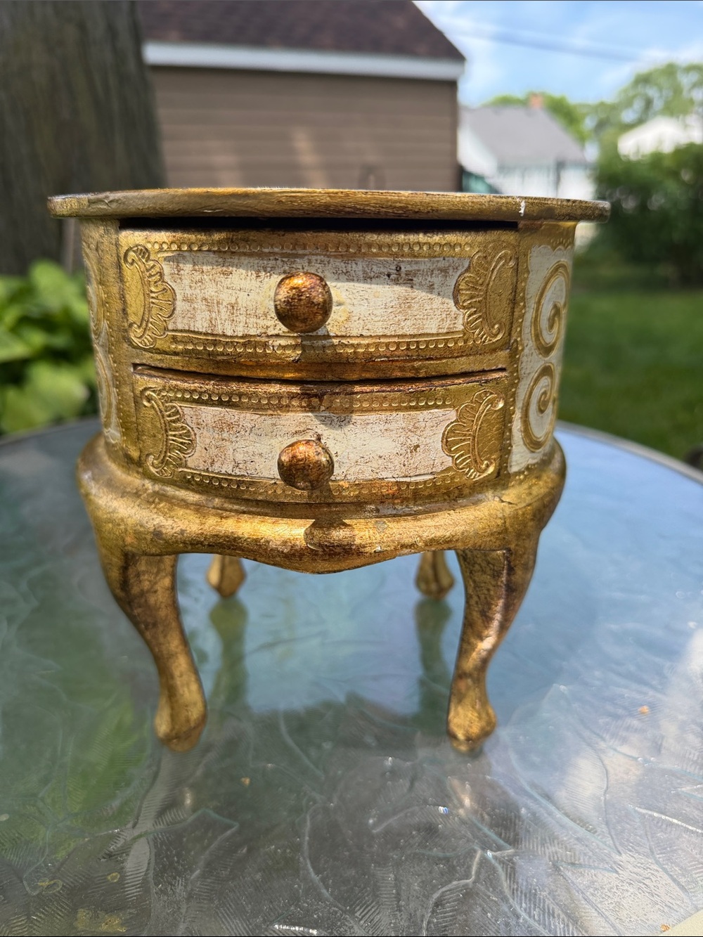 #MCM Florentine jewelry boxes
